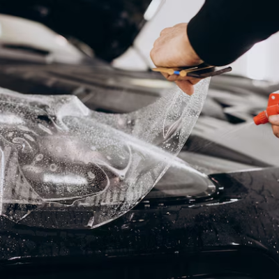 Aplicando o serviço de PPF pela Leo Filme's